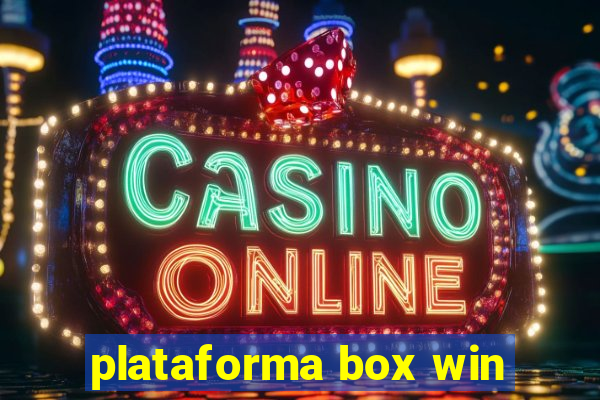 plataforma box win